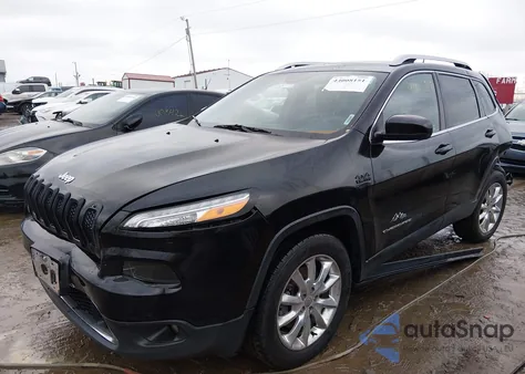 2016 Jeep Cherokee Limited z USA, uszkodzony, nr VIN 1C4PJMDSXGW285599